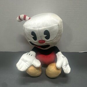 FUNKO Mug Man 9” Plush - HTF “Don’t Deal With The Devil” CupHead Collectible Toy